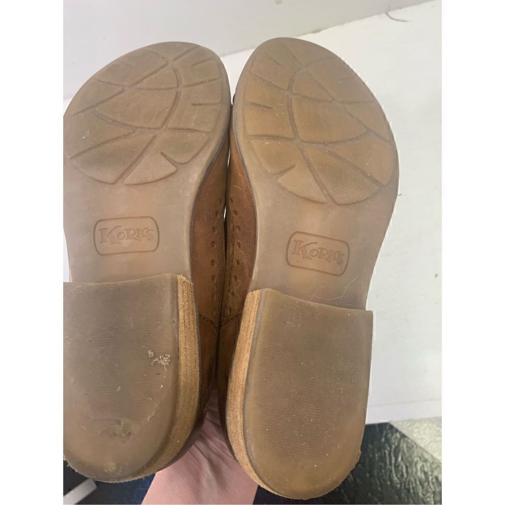 Kork-Ease Brown Leather Slip-On Flats - Picture 7 of 7